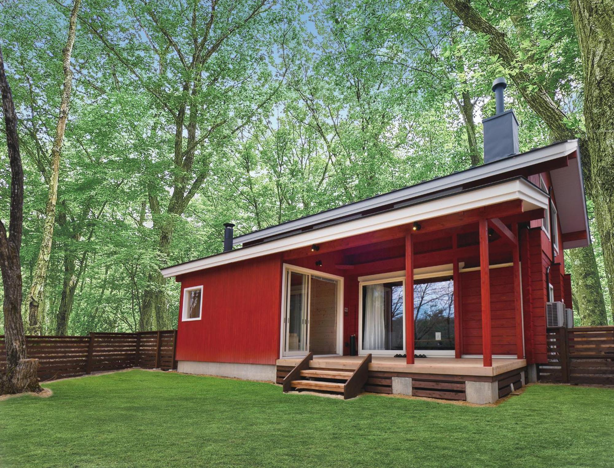 Villa エンゼルフォレスト白河高原 Hadori Exterior foto